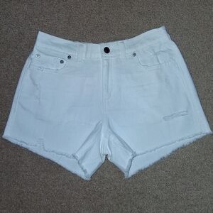 Aerie Distressed Denim Cutoff Shorts